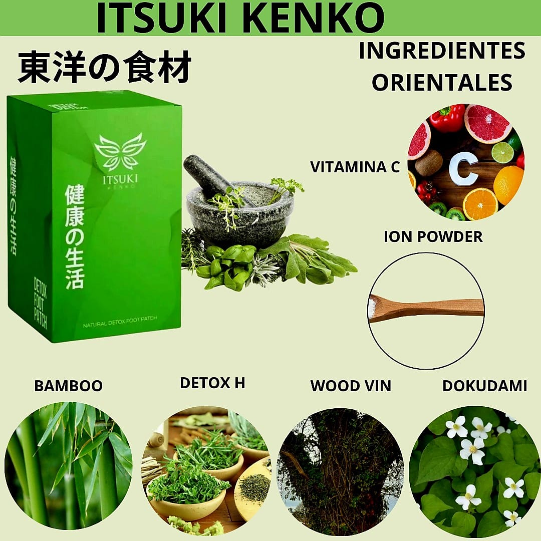 Parche desintoxicante / ITSUKI KENKO PODEROSO DETOX