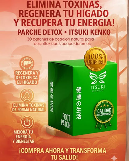 Parche desintoxicante / ITSUKI KENKO PODEROSO DETOX