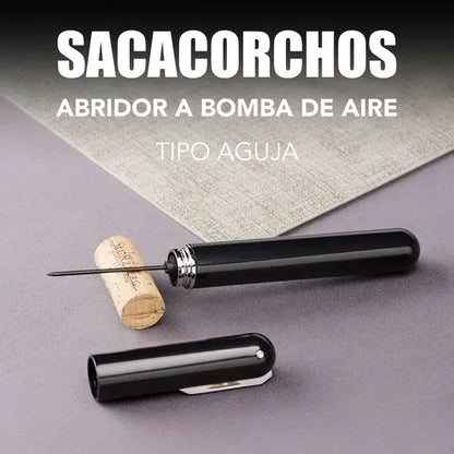 SACACORCHO A PRESIÓN DE AIRE