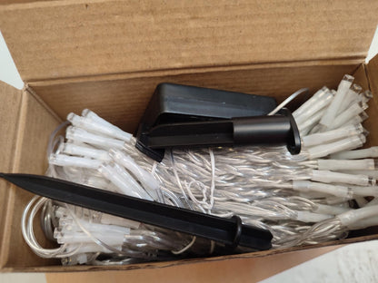 CORTINA AMBAR CON PANEL SOLAR 3 X 3 METROS